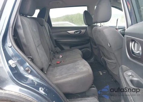 2016 Nissan Rogue Sv из США, поврежденный, VIN KNMAT2MVXGP604119